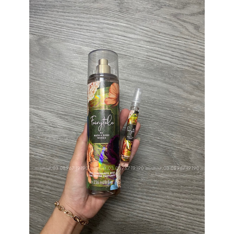 Sét xịt thơm mist body works 5  chai