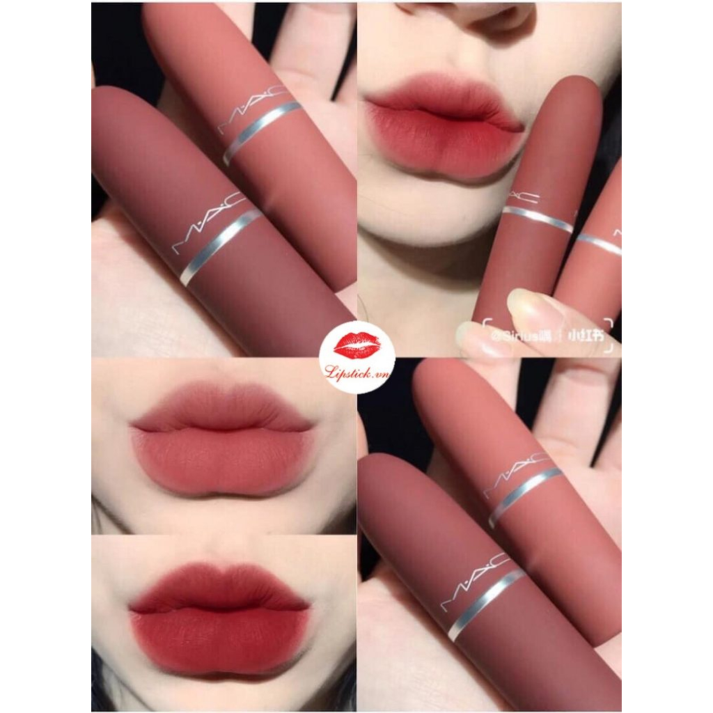 Son Mac chính hãng màu Chili 602, Devoted to Chili 316, Mull it Over 314 Limited vỏ đỏ bản giới hạn