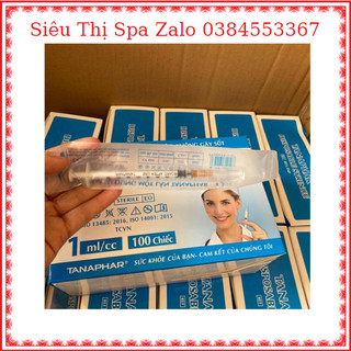 Lẻ 1 cái bơm kim tiêm 1ml/cc sử dụng 1 lần tiệt trùng Tanaphar