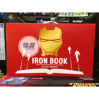 Leji 3301 ( xếp hình book sưu tầm giáp iron man 2009 mảnh )
