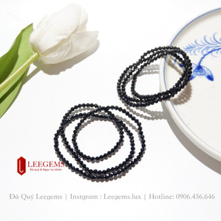 Chuỗi vòng tay đá Spinel c.ắt giác size 03 li dành cho nữ tất cả các mệnh