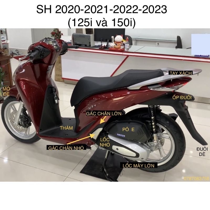 Thảm Chân Sh Việt 2017-2019, 2020-2024  Inox, Mạ Crom