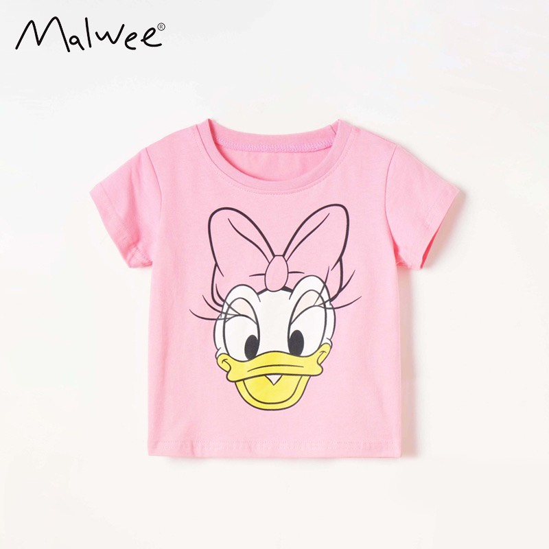 BST ÁO HÈ IN HÌNH BÉ GÁI - MALWEE OFFCIALSTORE