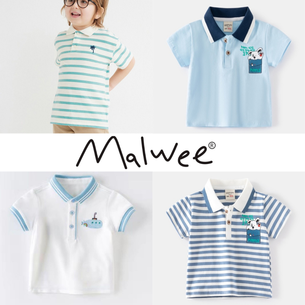 BST ÁO POLO CHO BÉ TRAI - MALWEE OFFCIALSTORE