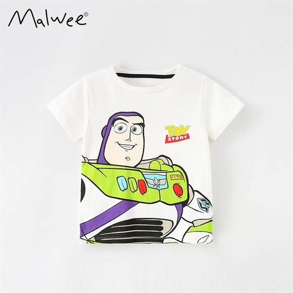 BST ÁO HOẠ TIẾT TRẮNG.ĐEN CHO BÉ TRAI - MALWEE OFFCIALSTORE