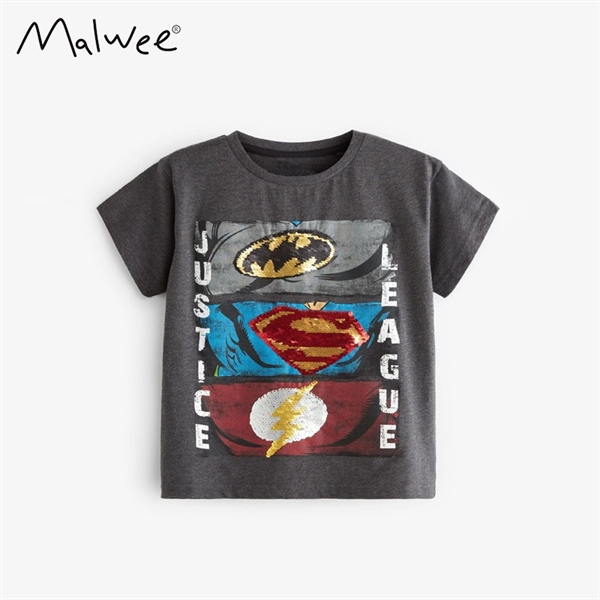 BST ÁO HOẠ TIẾT TRẮNG.ĐEN CHO BÉ TRAI - MALWEE OFFCIALSTORE