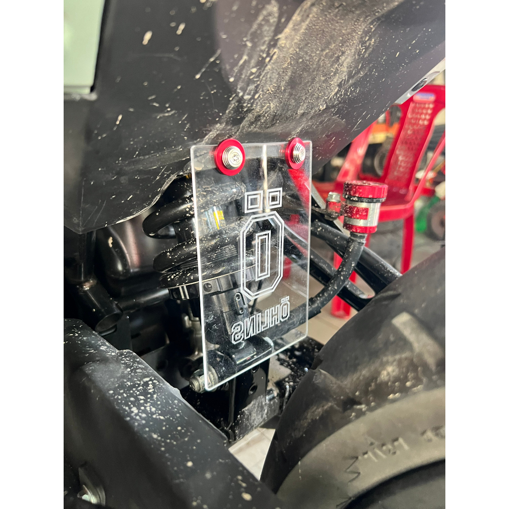 MIKA CHE PHUỘC NHỰA TRONG CHO EX150