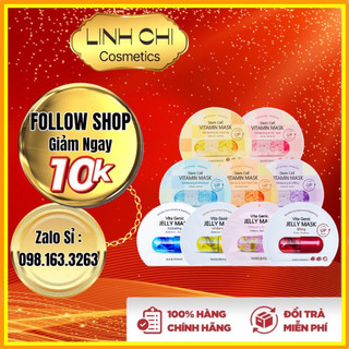 Mặt Nạ Vita Genic Jelly Mask BANOBAGI Bổ Sung Vitamin