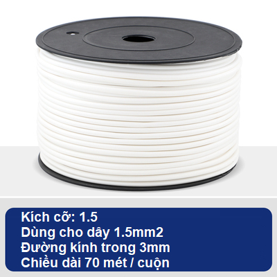 Ống lồng đầu cốt, ống lồng đầu cosse (ống gen in số)