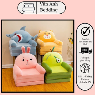 Ghế Sofa Giường - Ghế Lười Hình Thú Cho Bé 3 Tầng (Hàng loại 1) được chọn mẫu kèm ảnh thật