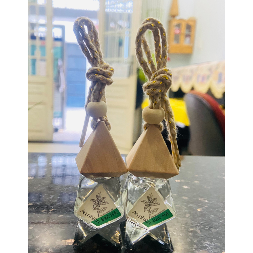 Tinh Dầu Treo xe I Treo Phòng I Khử Mùi Hôi xe 100% Bạc Hà