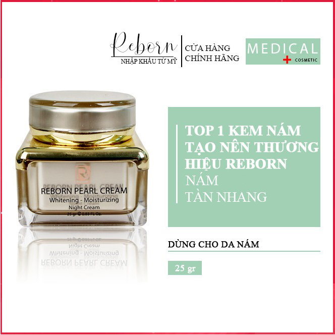 Kem Nám Đêm Reborn Dưỡng Trắng Dành Cho Da Nám