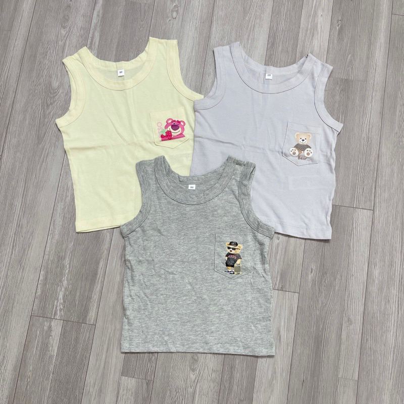 XD- Áo ba lỗ size 80-150