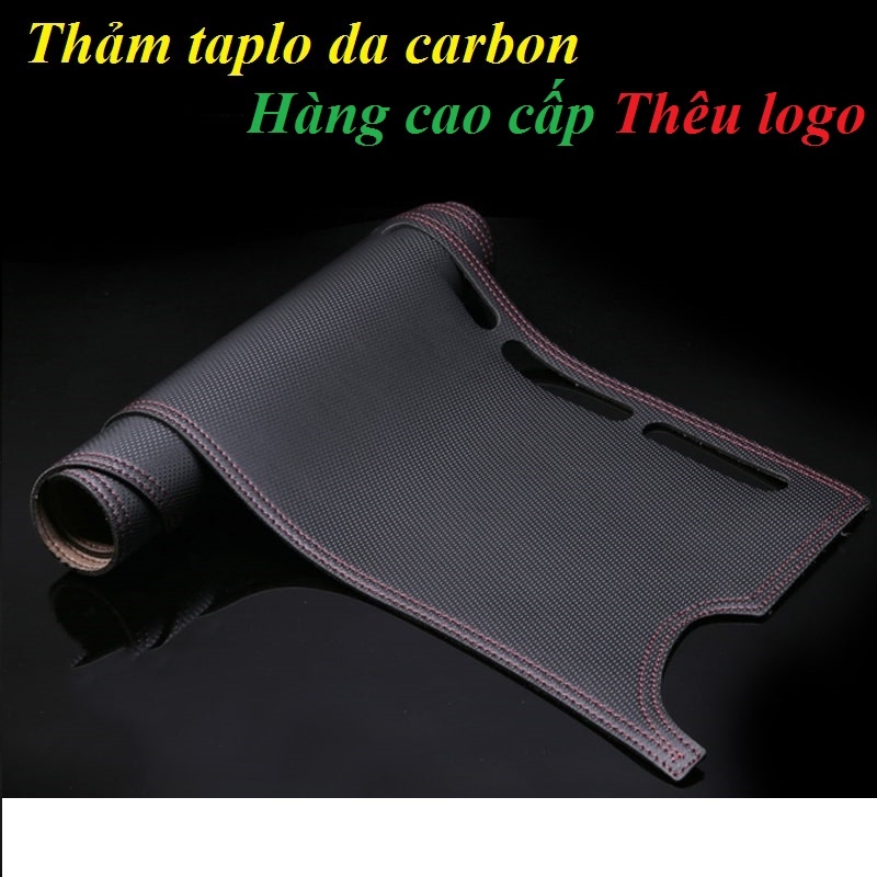 Thảm Taplo Da vân Carbon cao cấp xe FORD Ecosport 2019 - 2020