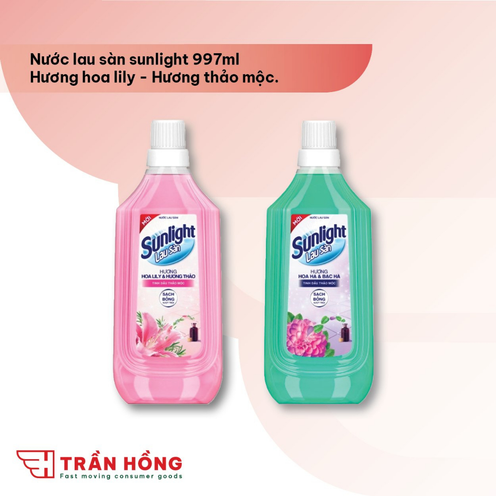 Nước lau sàn Sunlight chai 1Lit