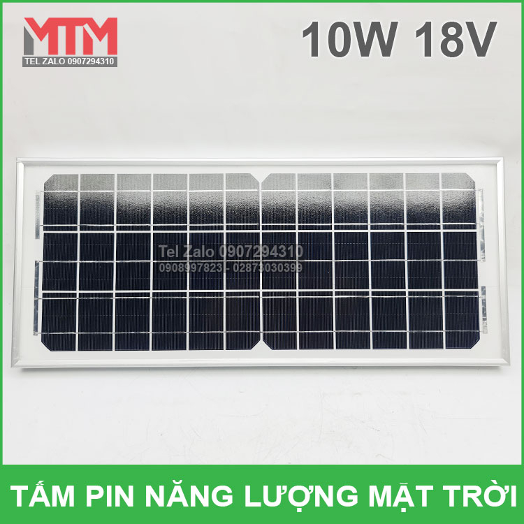 Tấm pin năng lượng mặt trời 18V 10W chính hãng