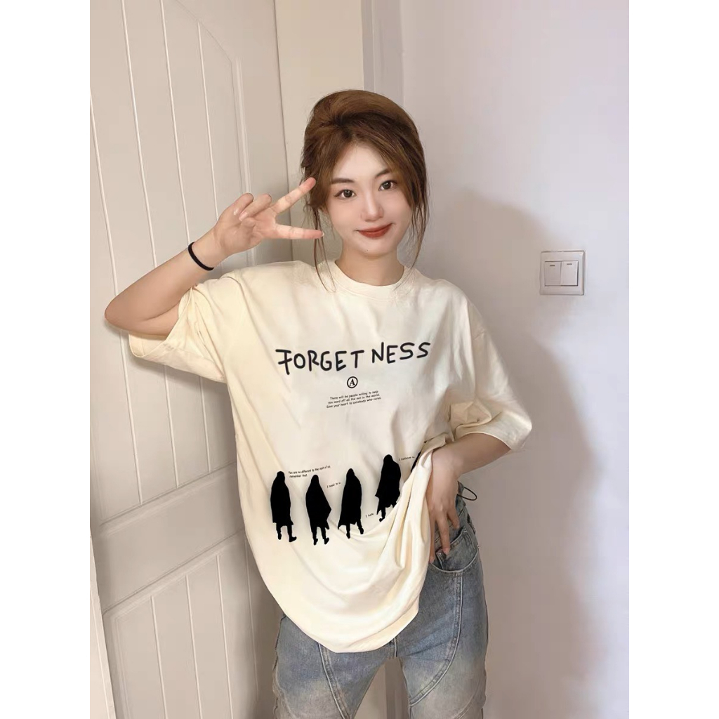 Áo thun ATHANOR chính hãng 100% cotton premium unisex form rộng mẫu FORGETNESS