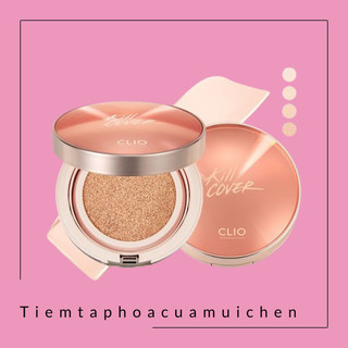 [Cam kết chính hãng] Set 2 lõi CLIO Kill COVER GLOW CUSHION SPF50+ PA+++