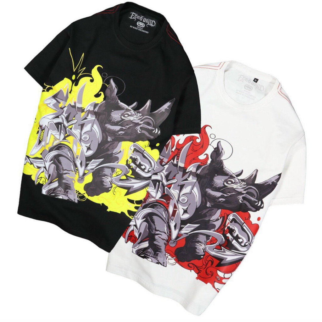 ÁO THUN NAM CỔ TRÒN ECKO UNLTD TÊ GIÁC - N.D FASHION