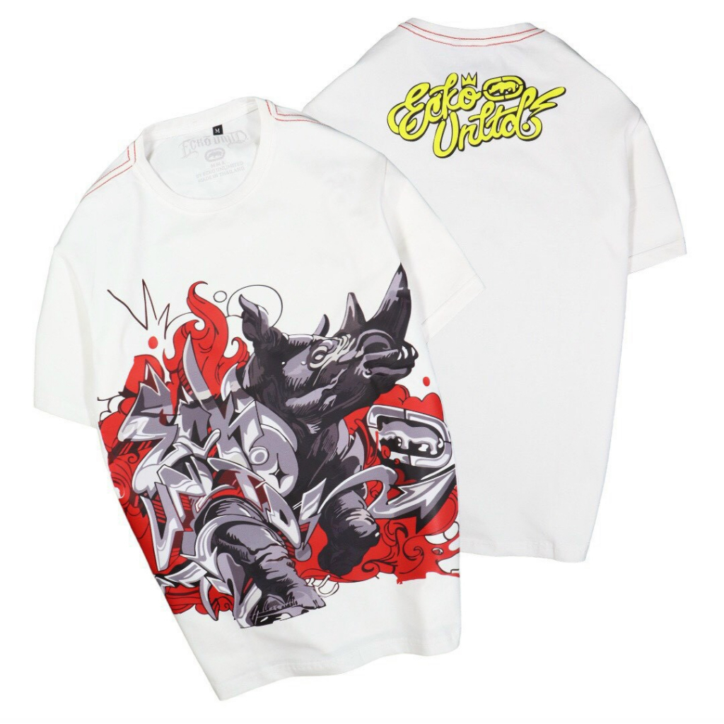 ÁO THUN NAM CỔ TRÒN ECKO UNLTD TÊ GIÁC - N.D FASHION