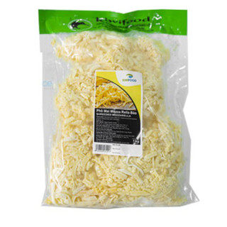 (CHỈ GIAO HÀ NỘI)Phomai Mozzarella Bào Sợi Kiwi TÚI 1Kg  (LABEL MỚI MÀU XANH BIỂN)