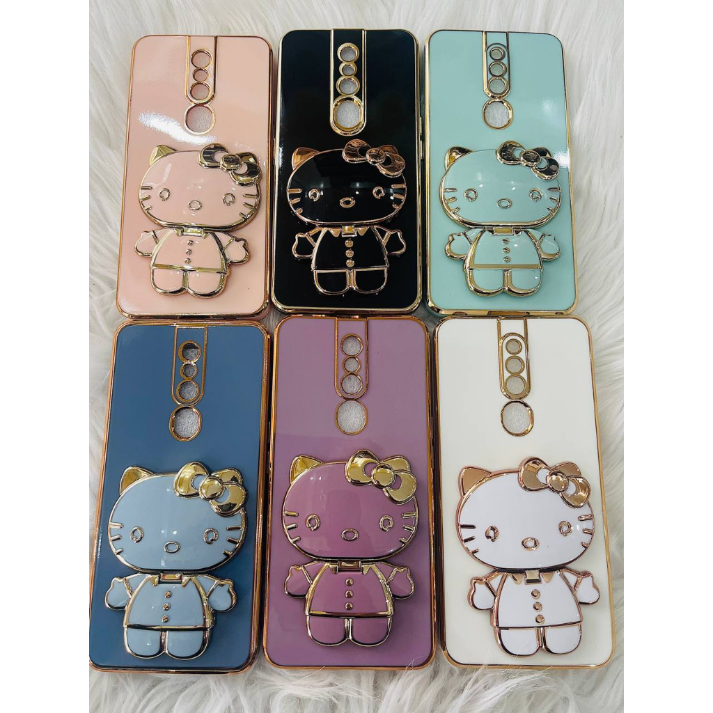 (oppo F11 F11PRO) ốp lưng KITTY GƯƠNG kèm sticker siêu kute. Bảng màu hot mới nhất năm 2023