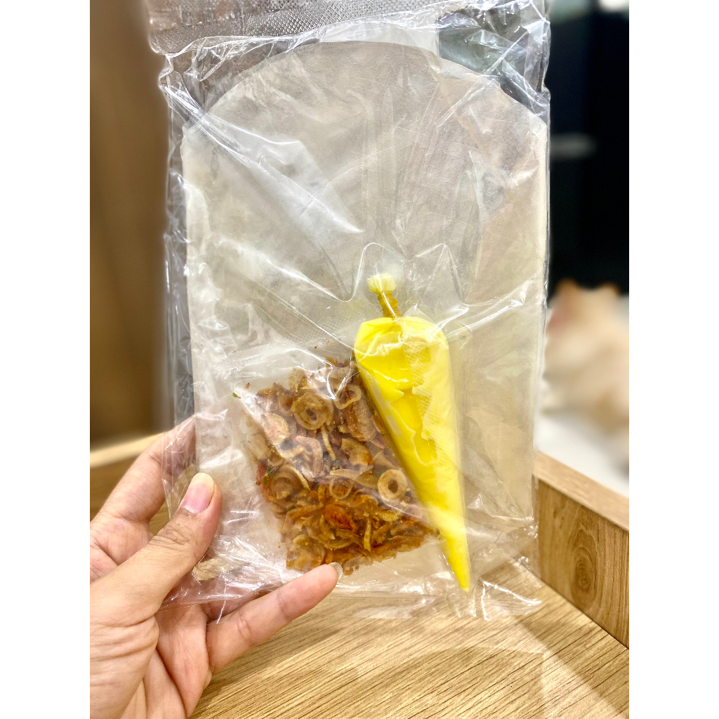 Bánh Tráng Cuốn Bơ, Bánh Tráng Phơi Sương Thơm Ngon Béo Ngậy Ăn Là Mê - Ăn Vặt Bối Bối