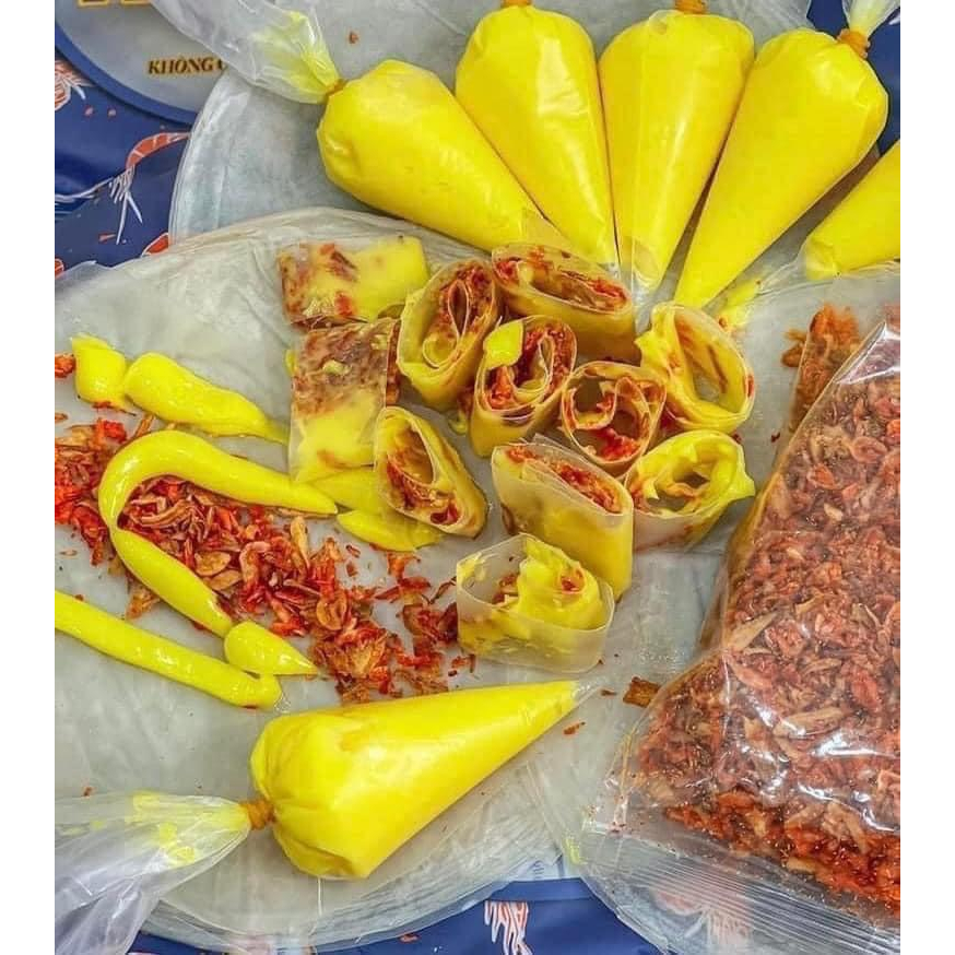 Bánh Tráng Cuốn Bơ, Bánh Tráng Phơi Sương Thơm Ngon Béo Ngậy Ăn Là Mê - Ăn Vặt Bối Bối