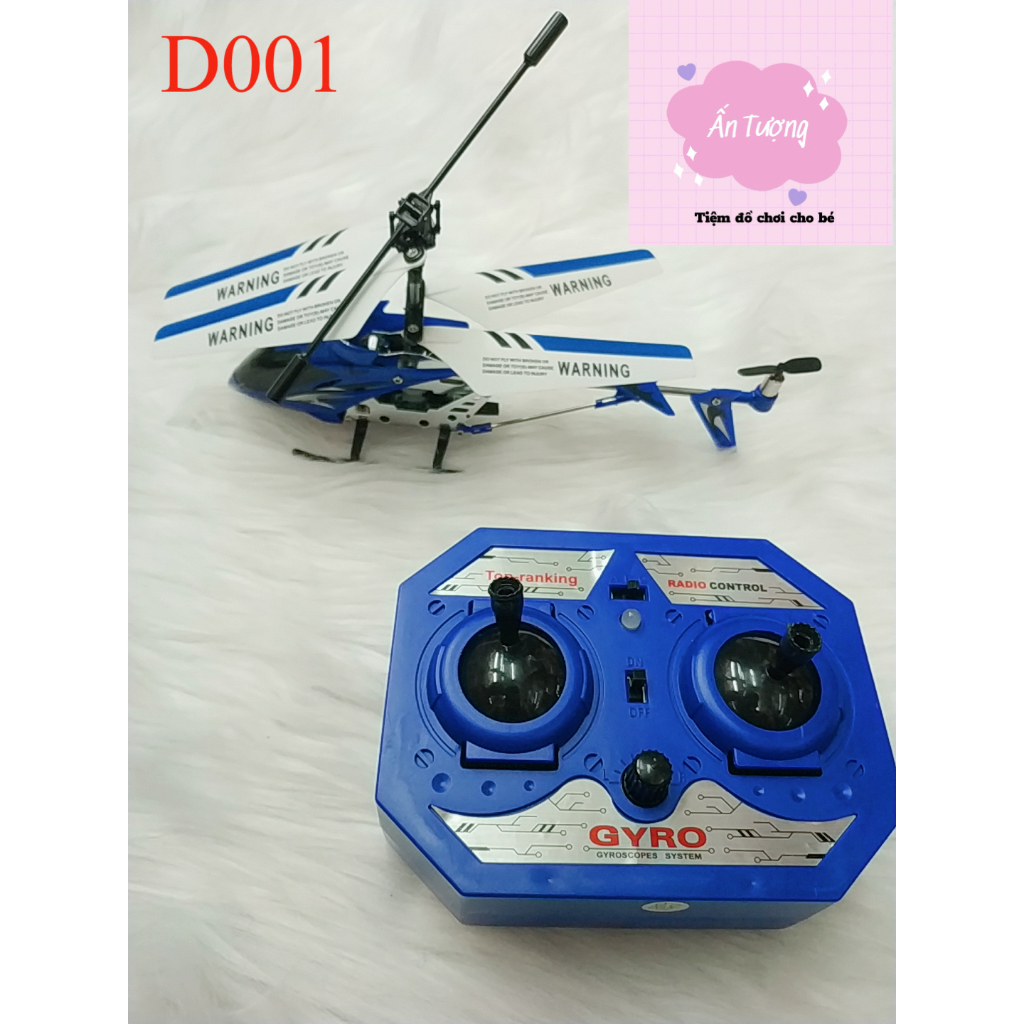 Máy Bay Điều Khiển Từ Xa 3.5 kênh LS-222 màu xanh lam - kèm phụ kiện pin sạc