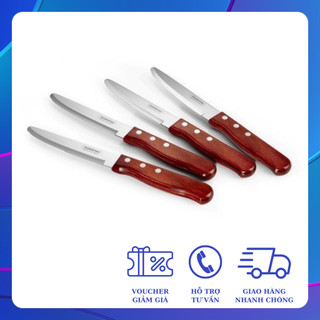 Dao ăn inox cán gỗ Jumbo Polywood Tramontina dài 12.7cm