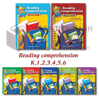 Reading comprehension - grade k,1,2,3,4,5,6 - bản đẹp khổ a4