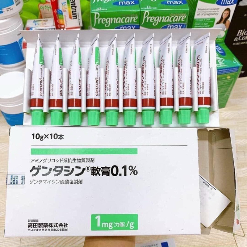 Kem mờ sẹo Gentacin Nhật Bản 10g