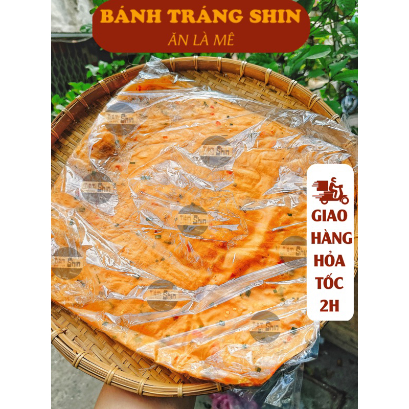500g Bánh Tráng Phơi Sương Dẻo Cay Bánh Tráng Shin