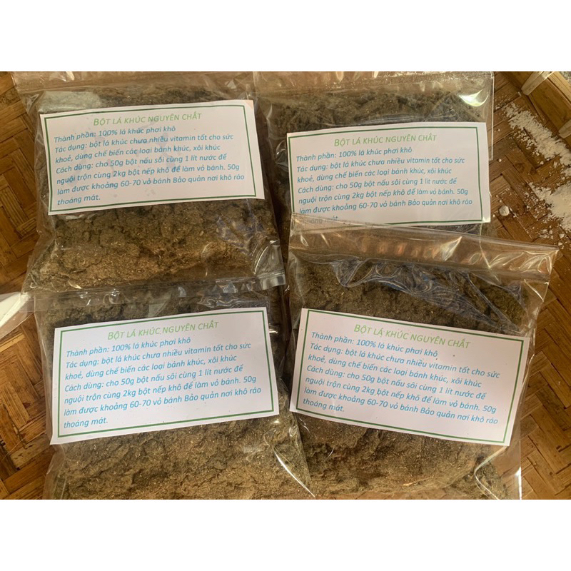 50gr bột lá khúc khô