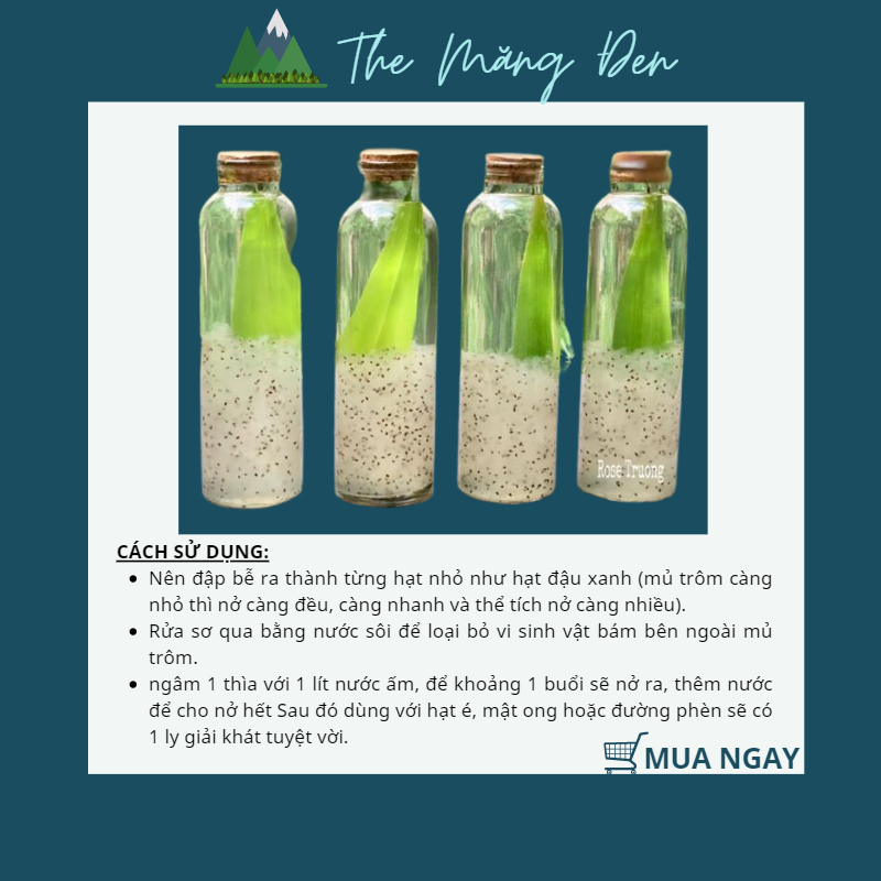 Mủ Trôm Măng Đen 250gr Đặc Sản The Măng Đen Kon Tum