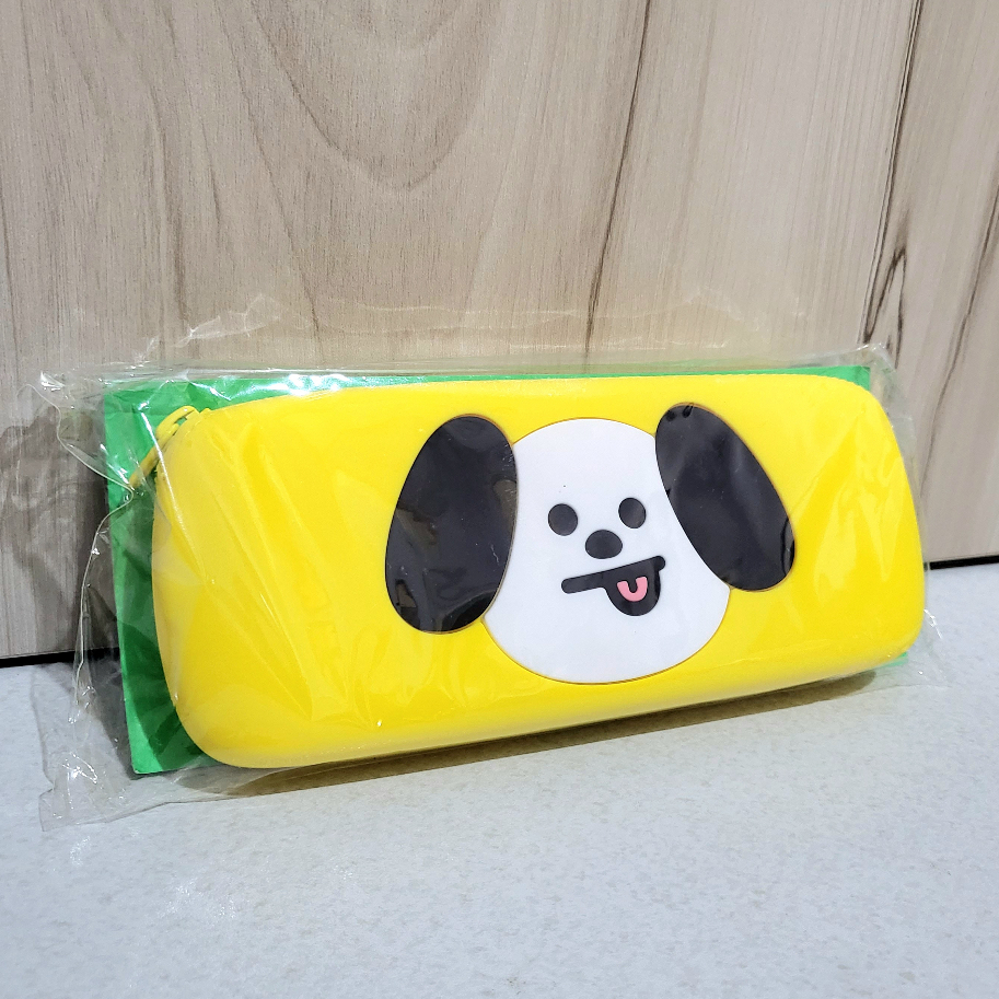 Hộp/bóp bút BT21 CHIMMY BASIC SILICONE PENCIL CASE