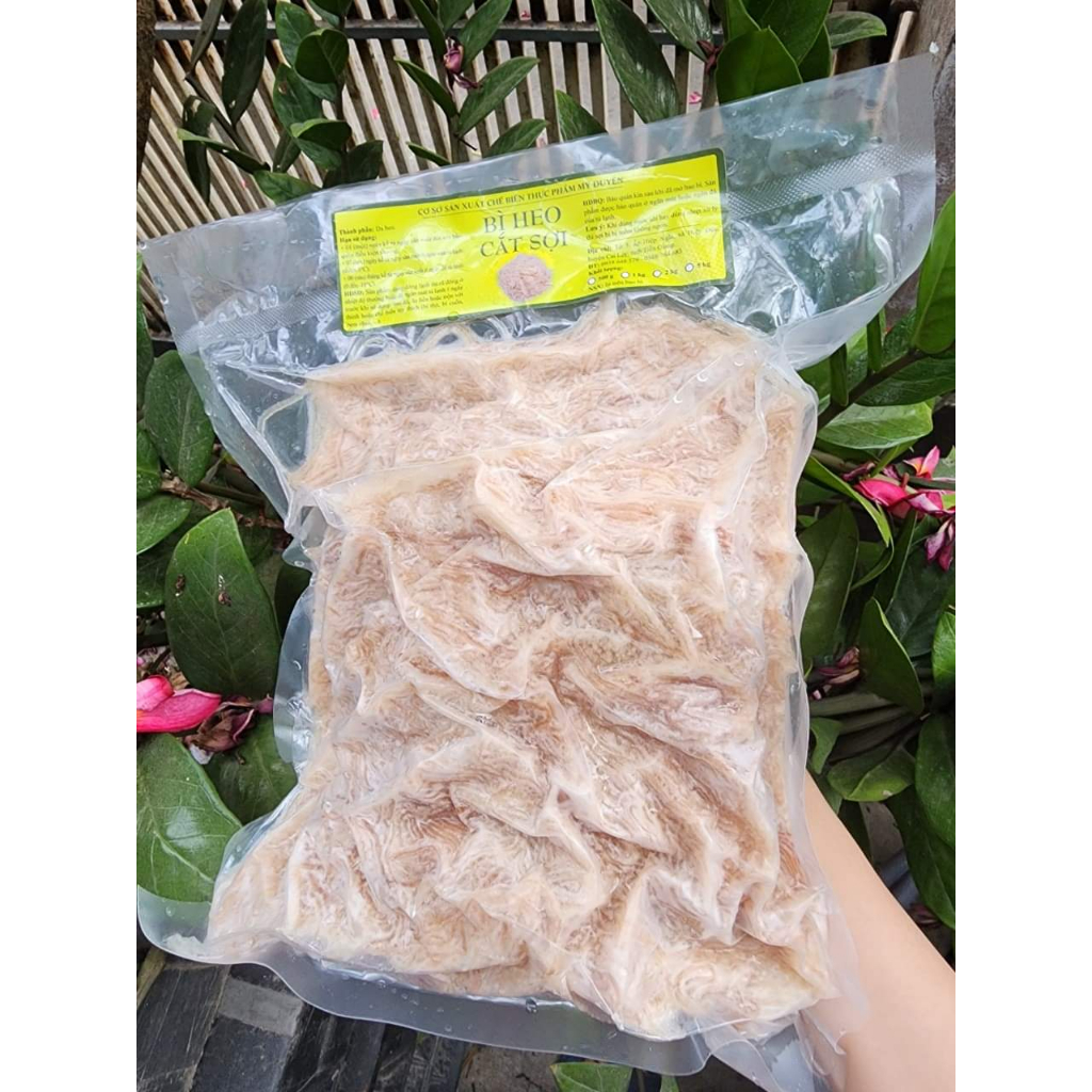 BÌ HEO TƯƠI CẮT SỢI KÈM THÍNH