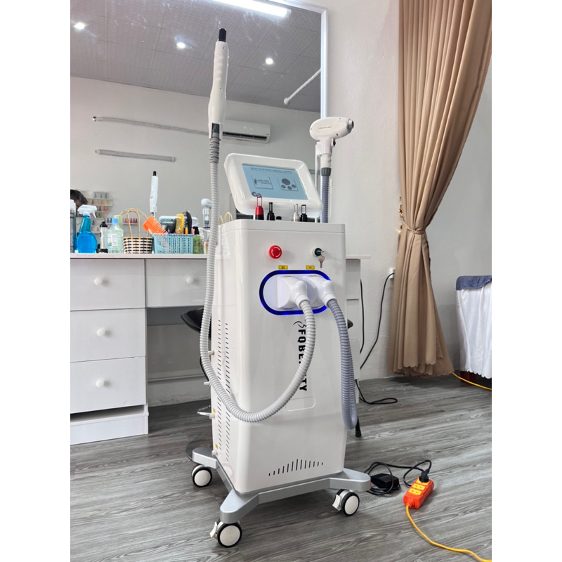 Máy Triệt Lông Diode Laser 808 Loại 1 2in1 Xóa Xăm 2021 Máy Bảo Hành 18Tháng