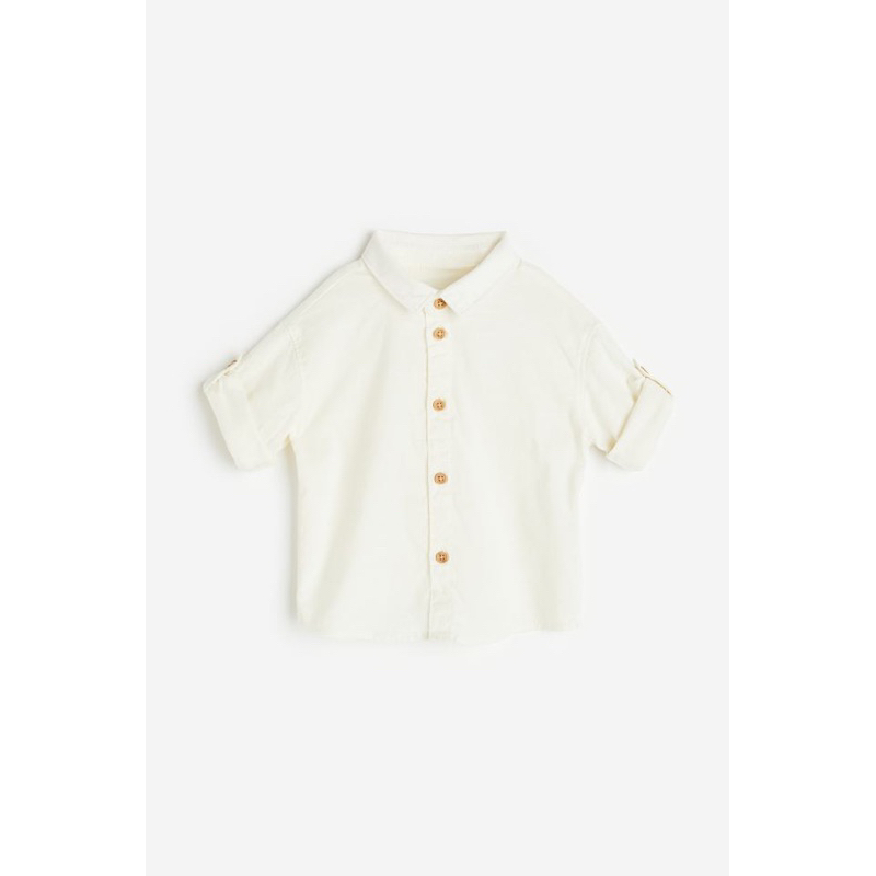 Áo sơ mi HM auth | chất vải mềm mịn, thấm mồ hôi | Săn sale HM Us