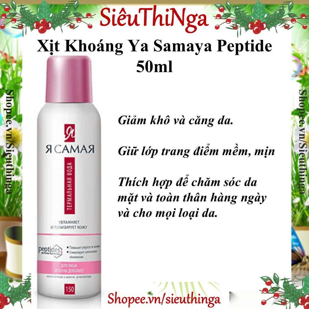 Xịt khoáng Yama bổ sung vitamin