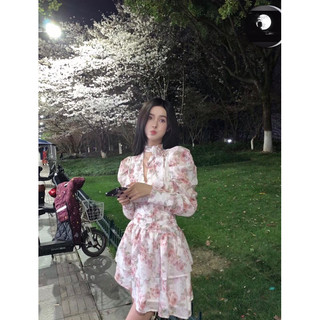 Đầm hoa tầng tiểu thư ( có ảnh thật + cận chất)