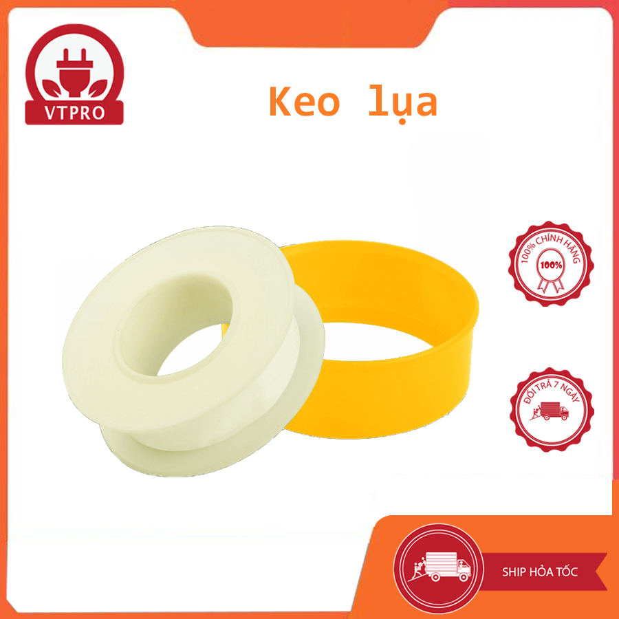 Băng keo lụa, băng tan, cao su non quấn ống nước 10m