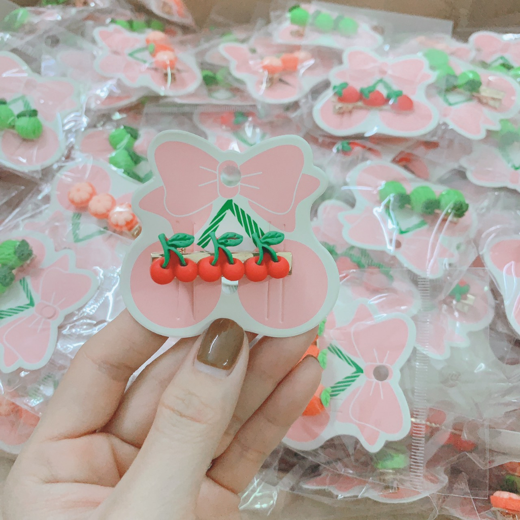 Kẹp tóc dễ thương cho bé, nhiều mẫu đẹp, kẹp tóc handmade siêu cute