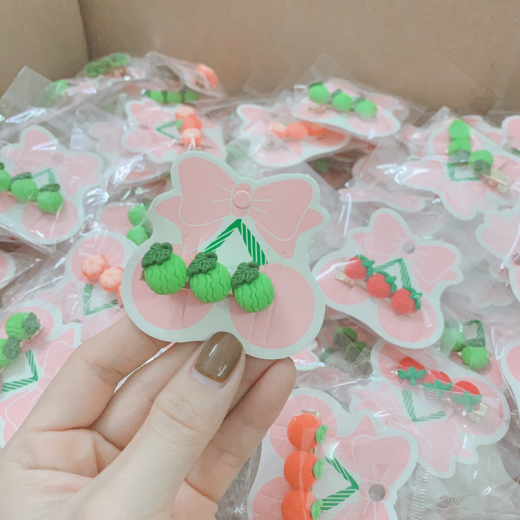 Kẹp tóc dễ thương cho bé, nhiều mẫu đẹp, kẹp tóc handmade siêu cute