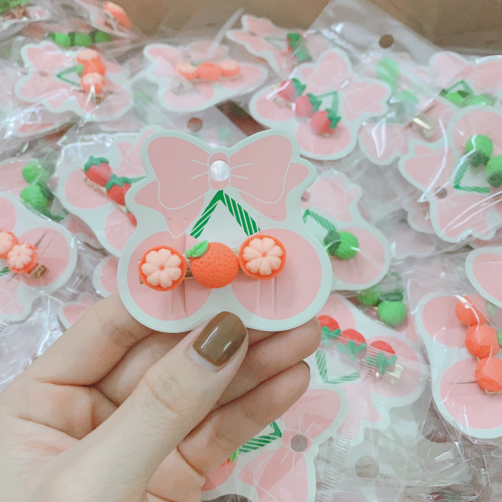 Kẹp tóc dễ thương cho bé, nhiều mẫu đẹp, kẹp tóc handmade siêu cute