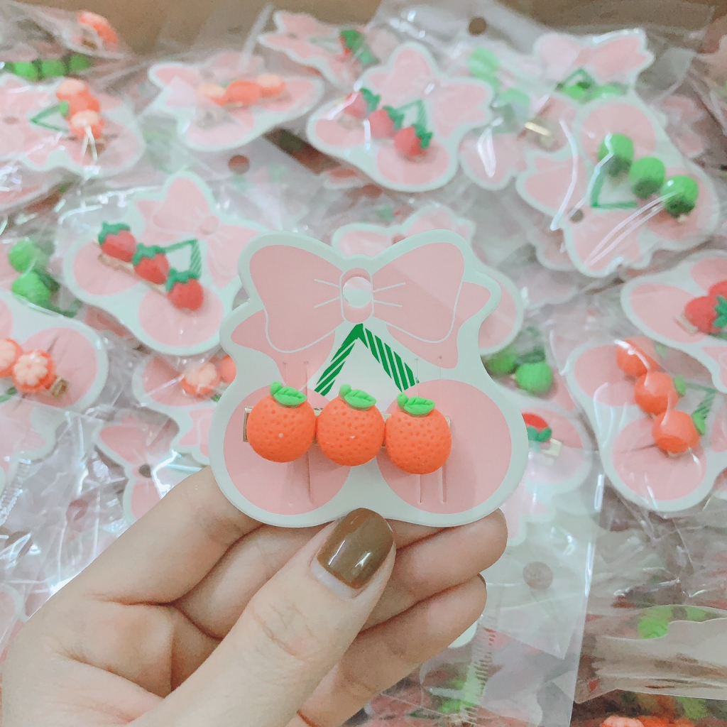 Kẹp tóc dễ thương cho bé, nhiều mẫu đẹp, kẹp tóc handmade siêu cute
