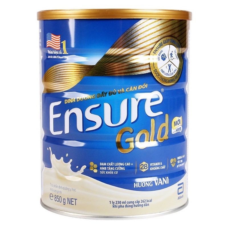 Sữa Ensure Gold hương Vani 850g