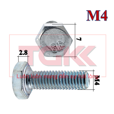 Bulong mạ kẽm M4