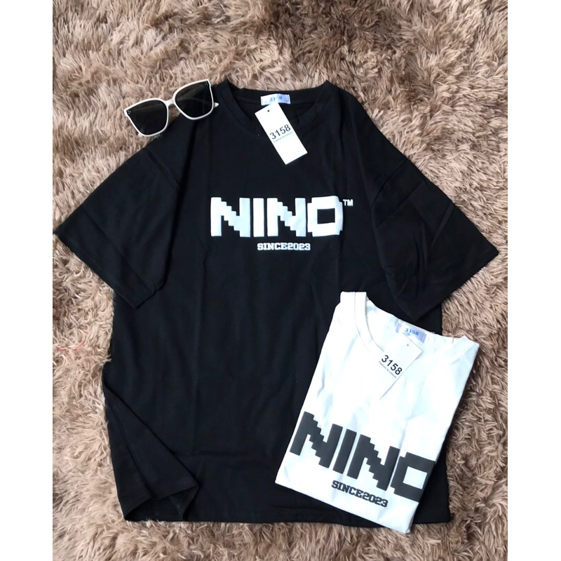 Áo thun 3158  Cotton Khô NINO mịn mát, áo phông nam nữ Free size