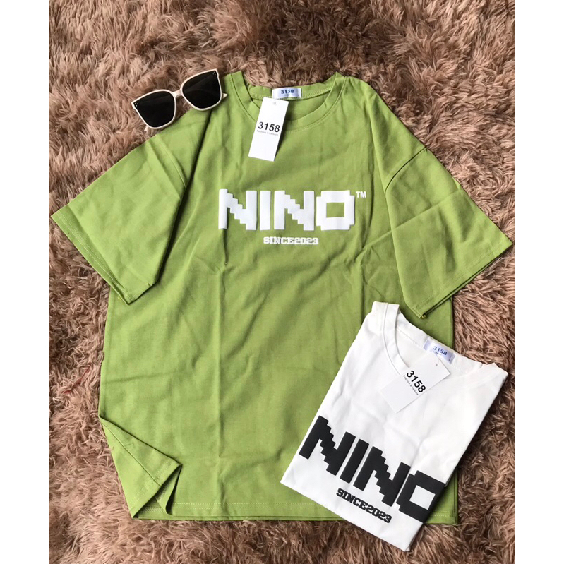 Áo thun 3158  Cotton Khô NINO mịn mát, áo phông nam nữ Free size